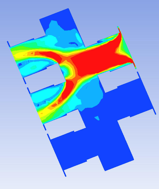 A hydraulic press designed in CAD